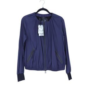Belstaff Velocity Jacket NWT Admiral Blue Softshell Windbreaker Women's 40/US M